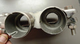 OEM 2006-2010 Volkswagen Passat Left Side Dual Chrome Muffler Tips 3C0 071 912