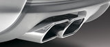 OEM 2006-2010 Volkswagen Passat Left Side Dual Chrome Muffler Tips 3C0 071 912