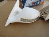 1997-2001 Mitsubishi Mirage M3 Mirrors White LED Side View Manual Mirror Set