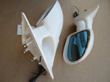 1997-2001 Mitsubishi Mirage M3 Mirrors White LED Side View Manual Mirror Set