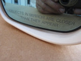 1997-2001 Mitsubishi Mirage M3 Mirrors White LED Side View Manual Mirror Set
