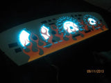 95-99 Dodge Neon Flame Indiglo White Face Glow Gauges W/ RPM Manual & Automatic