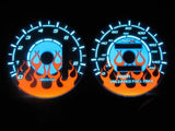 94-01 Acura Integra LS/RS Automatic AT Flame White Face Reverse Glow Gauges