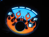94-01 Acura Integra LS/RS Automatic AT Flame White Face Reverse Glow Gauges
