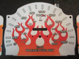 98.5 99 00 Toyota Tacoma W/O Tachometer Flamed Glow Gauges 180 In Kilometers KPH