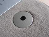 Genuine 2000 2001 Audi A6 Textile Rear Floor Mats Carpets 4B0 061 326 E 93X