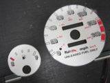 94-01 Acura Integra AT Automatic LS RS GS White Face Indiglo Glow Gauges 8K RPM