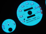 94-01 Acura Integra AT Automatic LS RS GS White Face Indiglo Glow Gauges 8K RPM