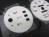 92 93 94 95 Honda Civic DX AT Automatic 140 MPH White Face Indiglo Glow Gauges