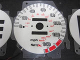 92 93 94 95 Honda Civic DX AT Automatic 140 MPH White Face Indiglo Glow Gauges