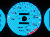 92 93 94 95 Honda Civic DX AT Automatic 140 MPH White Face Indiglo Glow Gauges