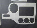 2003-2006 Ford Expedition XLT 2WD Dash Trim Kit Overlay Brushed Aluminum 6 Pc