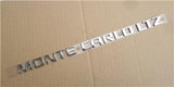OEM GM Chevrolet Monte Carlo LTZ Chrome Rear Nameplate Emblem 15270303
