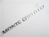 OEM GM Chevrolet Monte Carlo LTZ Chrome Rear Nameplate Emblem 15270303