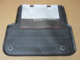 OEM 2006-2011 Audi A6 & Quattro Black All Weather Rubber Rear Floor Mats 2 piece Set