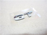 OEM General Motors GT 1-10/16" x 1/2" Chrome Emblem Sign Badge Logo Nameplate