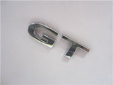OEM General Motors GT 1-10/16" x 1/2" Chrome Emblem Sign Badge Logo Nameplate