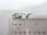 OEM General Motors GT 1-10/16" x 1/2" Chrome Emblem Sign Badge Logo Nameplate