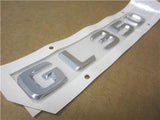 OEM 10-16 Mercedes Benz GL350 GL 350 Rear Trunk Chrome Emblem Sign A1668172415