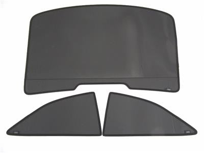 OEM 08-17 Audi S5 A5 RS5 3pc Rear Window Sun Protection System Visor 8T0064160