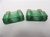 Buy 1 Get 1 Free Littelfuse Maxi 30 Amp Green Glow Blade Fuse 32VDC