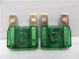 Buy 1 Get 1 Free Littelfuse Maxi 30 Amp Green Glow Blade Fuse 32VDC