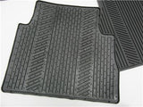 OEM 2009-2011 Kia Sorento Black All Weather Floor Mats Four Piece Set