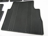OEM 2009-2011 Kia Sorento Black All Weather Floor Mats Four Piece Set
