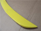 OEM 2015-2017 Ford Mustang Coupe Rear Spoiler Wing Raised Blade Triple Yellow
