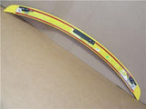 OEM 2015-2017 Ford Mustang Coupe Rear Spoiler Wing Raised Blade Triple Yellow