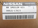 OEM 07 08 09 10 11 Nissan Sentra Rear Deck Lid Trunk Spoiler Wing Brilliant Silver K23