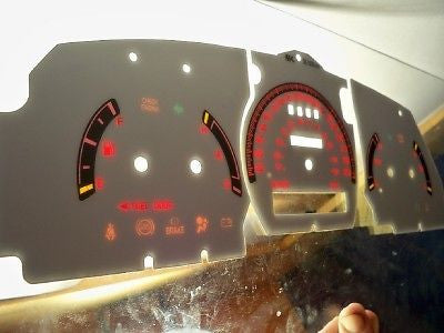98 99 00 Ford Explorer Ranger No RPM White Face Gauges