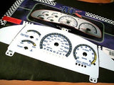 95-98 Chevy Cavalier Z24 RS AT White Face Gauges Kit B