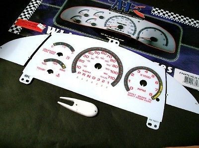 99 Only Chevy Cavalier Z24 RS AT White Face Gauges Kit