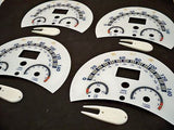 4 Lot of 98-04 MT VW Beetle Bug White Face Gauge Gauges