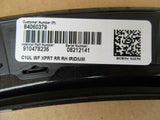 OEM 17-19 Cadillac XT5 Rear Right Side Wheel Flare Molding - Iridium 84060379