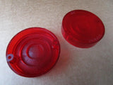 Pair of NOS Mopar 1955-1956 Dodge Coronet Royal Tail Light Lens Part # 1604381