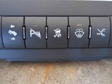 07-13 Tahoe Sierra OEM Dual Lighter Bezel 5 Button Switch Control Panel 15239621