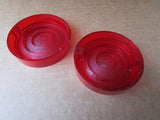 Pair of NOS Mopar 1955-1956 Dodge Coronet Royal Tail Light Lens Part # 1604381