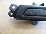 2013-2017 Cadillac XTS Seat Memory Switch Driver LH Black W/Bracket 22962508