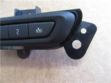 2013-2017 Cadillac XTS Seat Memory Switch Driver LH Black W/Bracket 22962508