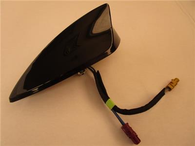 OEM 2015-2017 Chevrolet Impala Shark Fin Antenna 3 Wire Metallic Black 84400512