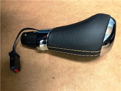 OEM 2016-2018 Chevrolet Impala Leather Shift Knob Beige Stitches 23275038