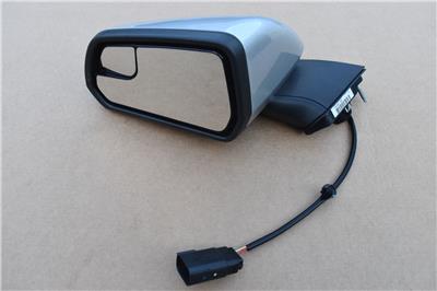 OEM 15-19 Ford Mustang Left Side Power Door Mirror - Silver FR3B-17683-AL5APF