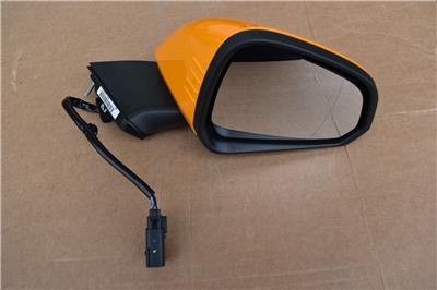 OEM 2015-2019 EURO Ford Mustang Right Side Rear Door Mirror - Orange GR3B-17682-DD5JES