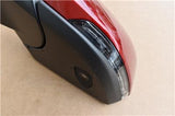 OEM 15-19 EURO Ford Mustang Left Side Power Door Mirror - Red GR3B-17683-HE5DST