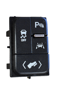 OEM 2016-2020 Chevrolet GMC Dashboard Cluster Traction Control Switch 23172143