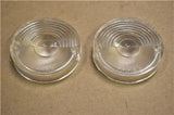 NOS Mopar 1955-1956 Dodge Reverse Tail Light Lens Cover Set PAIR # 1604382