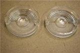 NOS Mopar 1955-1956 Dodge Reverse Tail Light Lens Cover Set PAIR # 1604382