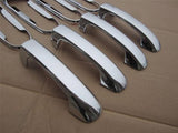 Impostor 4DR Chrome Door Handle Covers With Passenger Key Hole Dodge Jeep